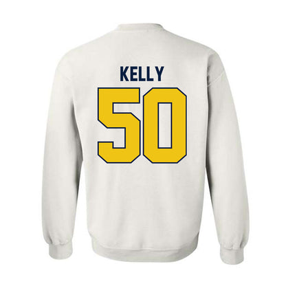 Michigan - NCAA Men's Lacrosse : Michael Kelly - Classic Shersey Crewneck Sweatshirt-2