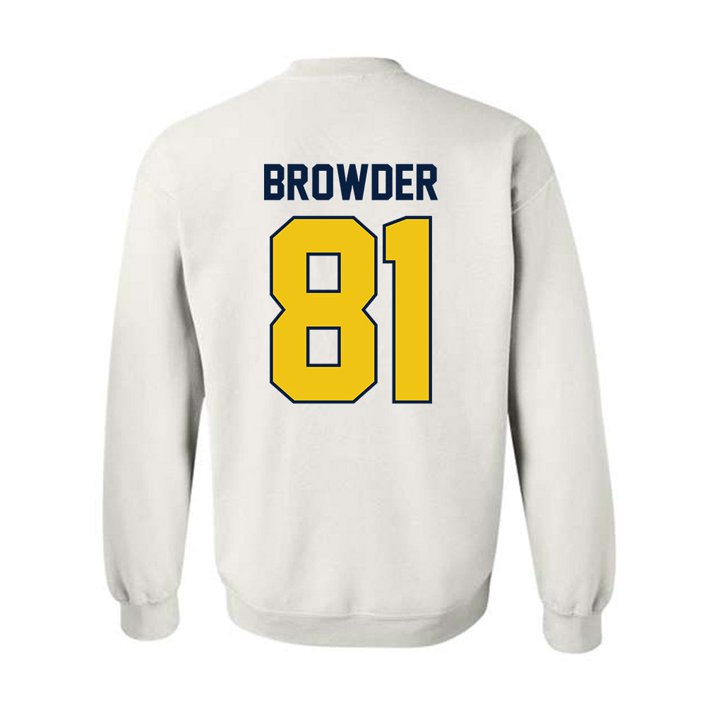 Michigan - NCAA Football : Jamar Browder - Classic Shersey Crewneck Sweatshirt-1