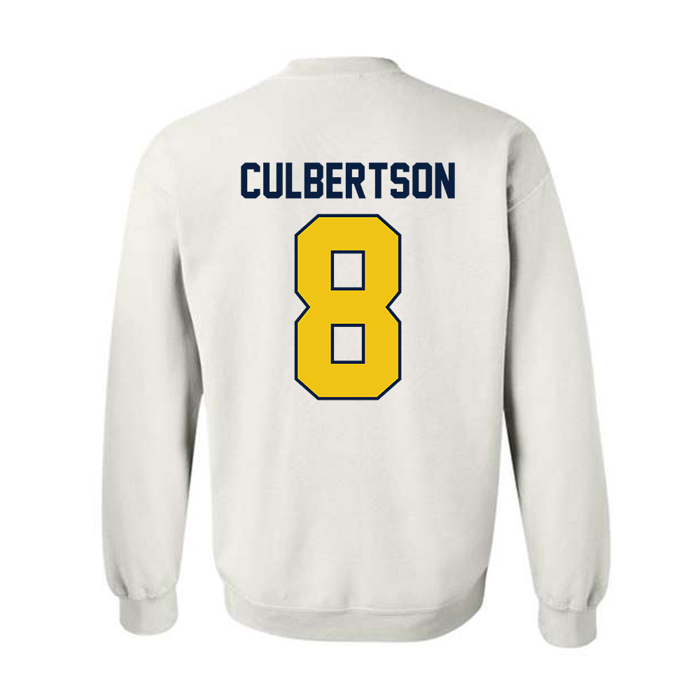 Michigan - NCAA Baseball : Drew Culbertson - Classic Shersey Crewneck Sweatshirt-2