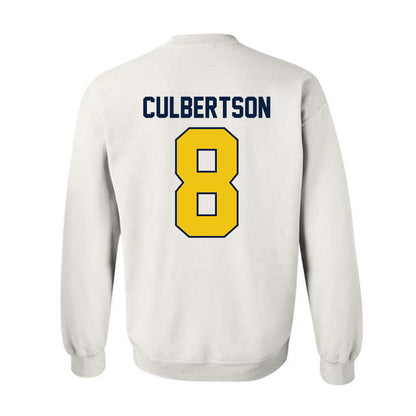 Michigan - NCAA Baseball : Drew Culbertson - Classic Shersey Crewneck Sweatshirt-2