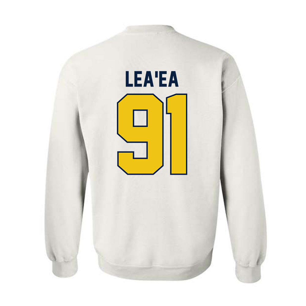 Michigan - NCAA Football : Jonah Lea'ea - Classic Shersey Crewneck Sweatshirt-2