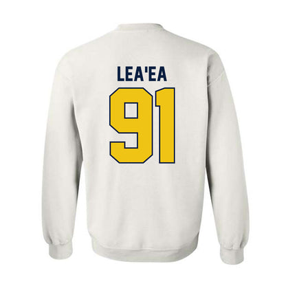 Michigan - NCAA Football : Jonah Lea'ea - Classic Shersey Crewneck Sweatshirt-2