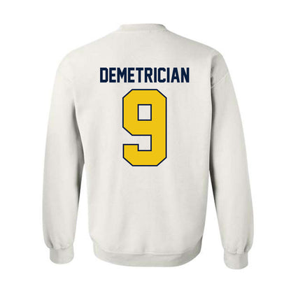Michigan - NCAA Women's Volleyball : Ella Demetrician - Classic Shersey Crewneck Sweatshirt-1