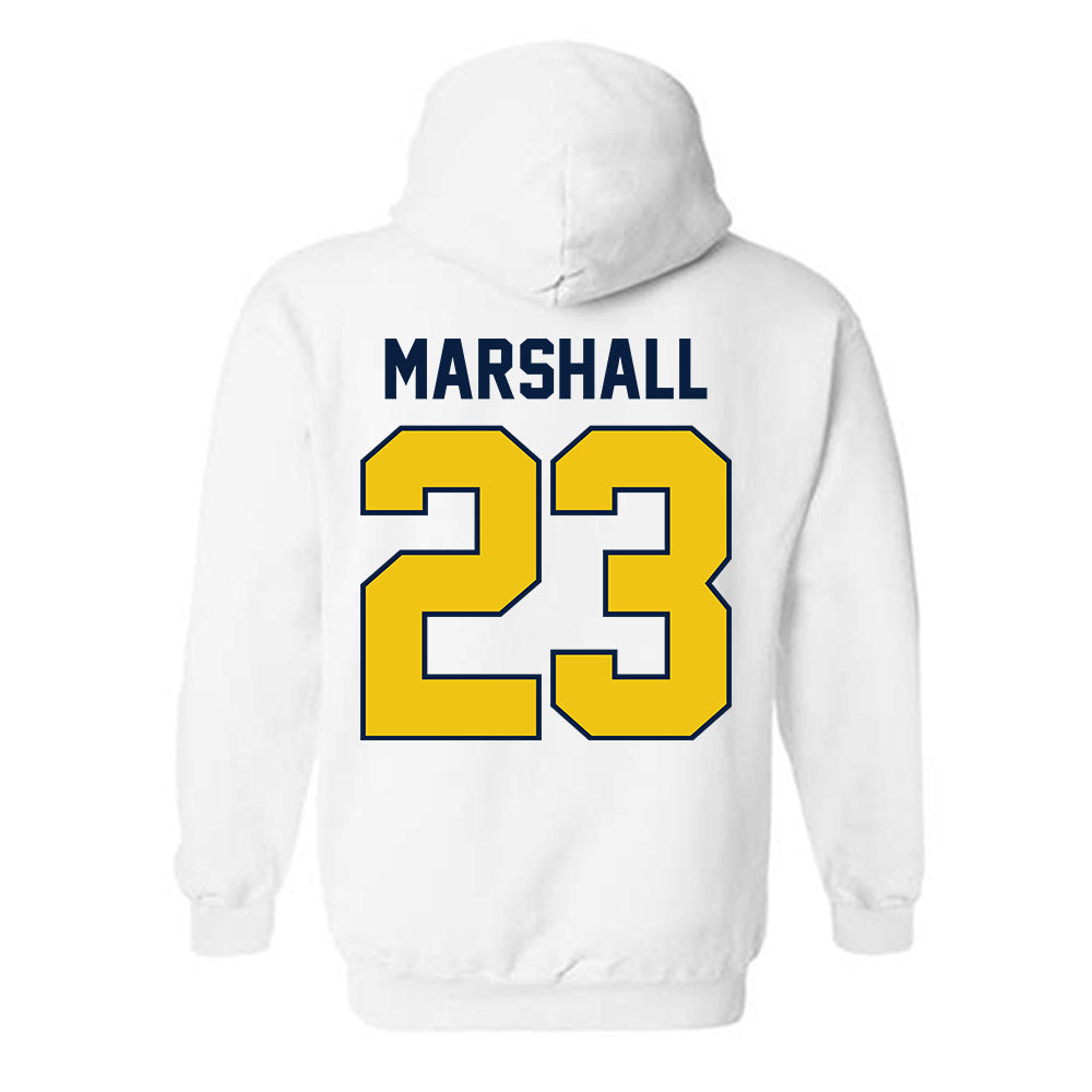 Michigan - NCAA Football : Jordan Marshall - Classic Shersey Hooded Sweatshirt-1