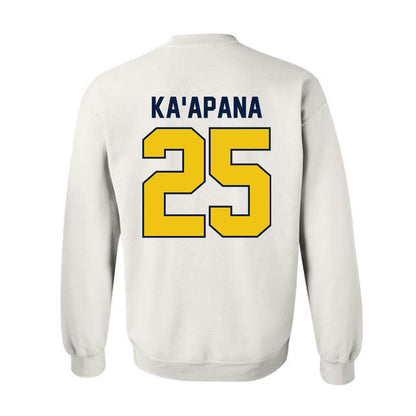 Michigan - NCAA Football : Micah Ka'apana - Classic Shersey Crewneck Sweatshirt-1