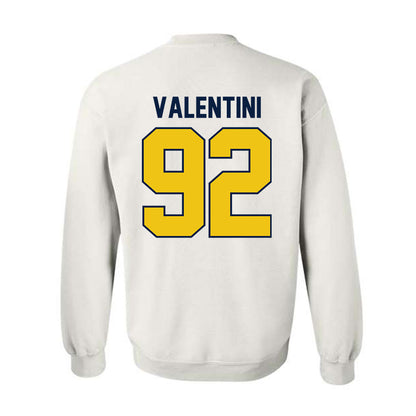 Michigan - NCAA Men's Ice Hockey : Adam Valentini - Classic Shersey Crewneck Sweatshirt-1