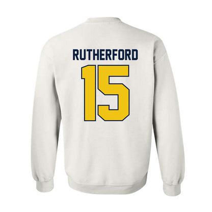 Michigan - NCAA Women's Lacrosse : Maya Rutherford - Classic Shersey Crewneck Sweatshirt-1