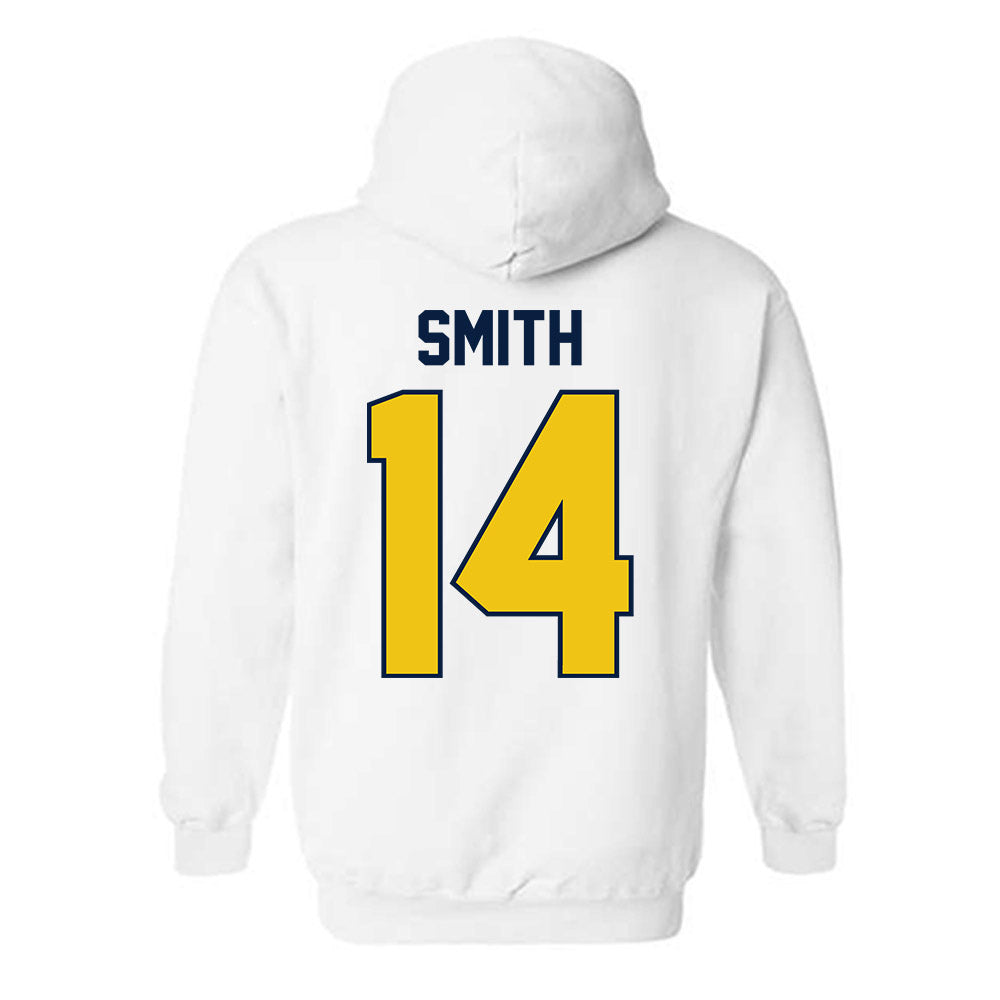 Michigan - NCAA Women's Lacrosse : Jill Smith - Classic Shersey Hooded Sweatshirt-1