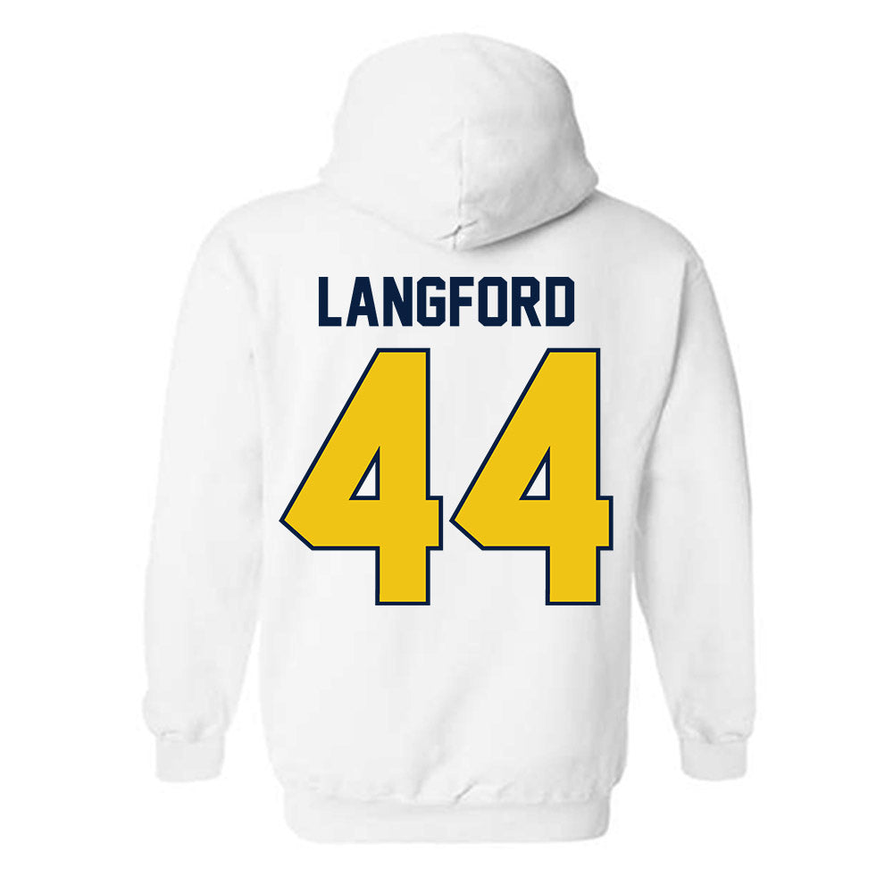 Michigan - NCAA Softball : Indiana Langford - Classic Shersey Hooded Sweatshirt-2