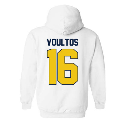 Michigan - NCAA Men's Lacrosse : Nicholas Voultos - Classic Shersey Hooded Sweatshirt-2