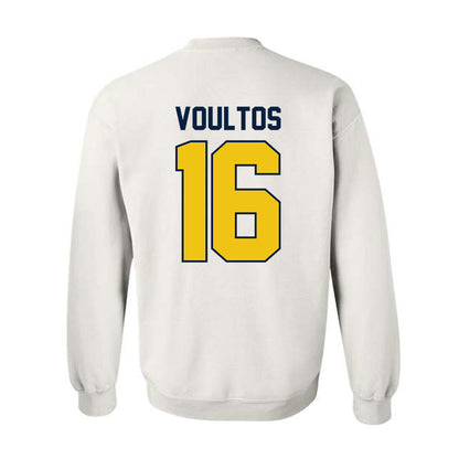 Michigan - NCAA Men's Lacrosse : Nicholas Voultos - Classic Shersey Crewneck Sweatshirt-2