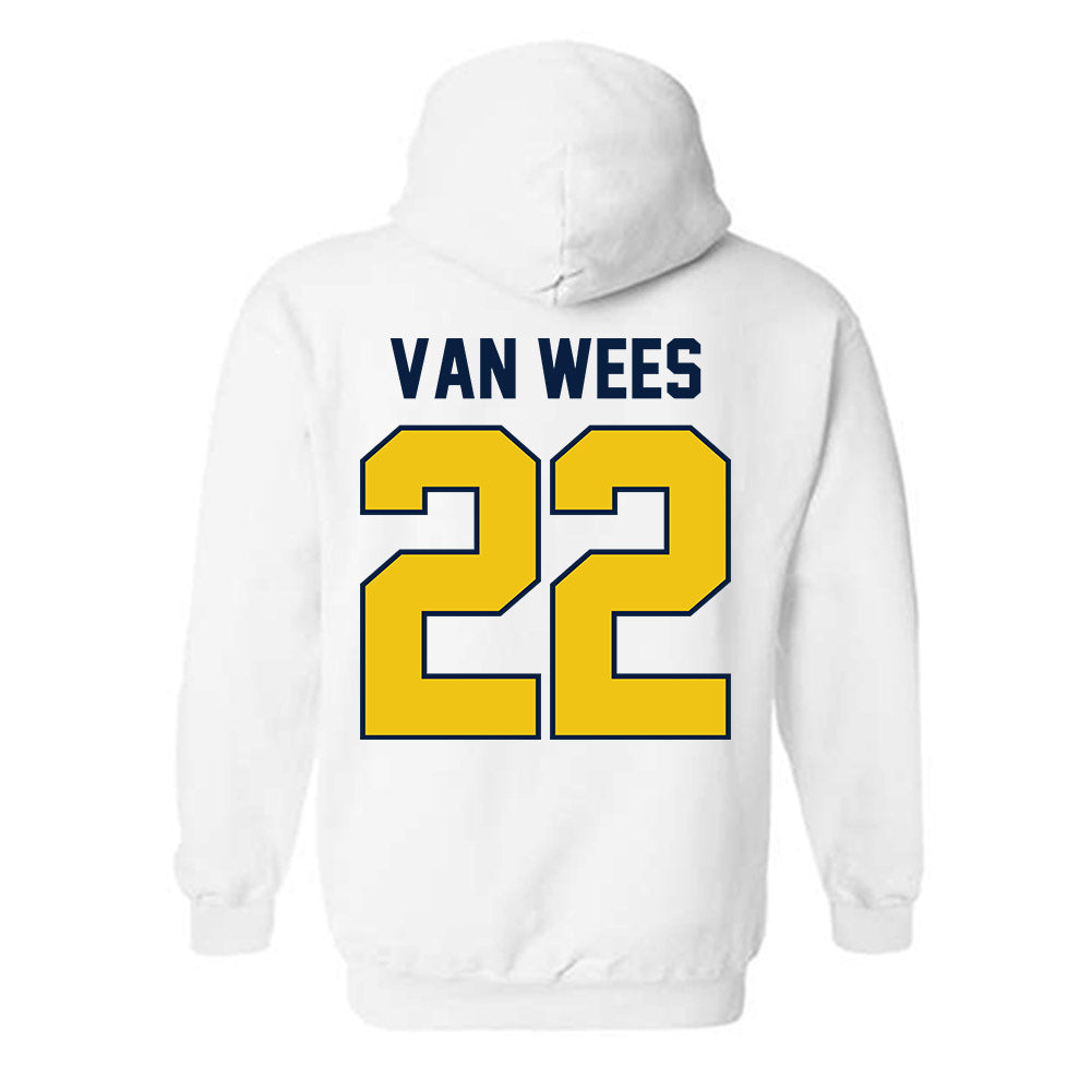 Michigan - NCAA Women's Lacrosse : Truus van Wees - Classic Shersey Hooded Sweatshirt-1