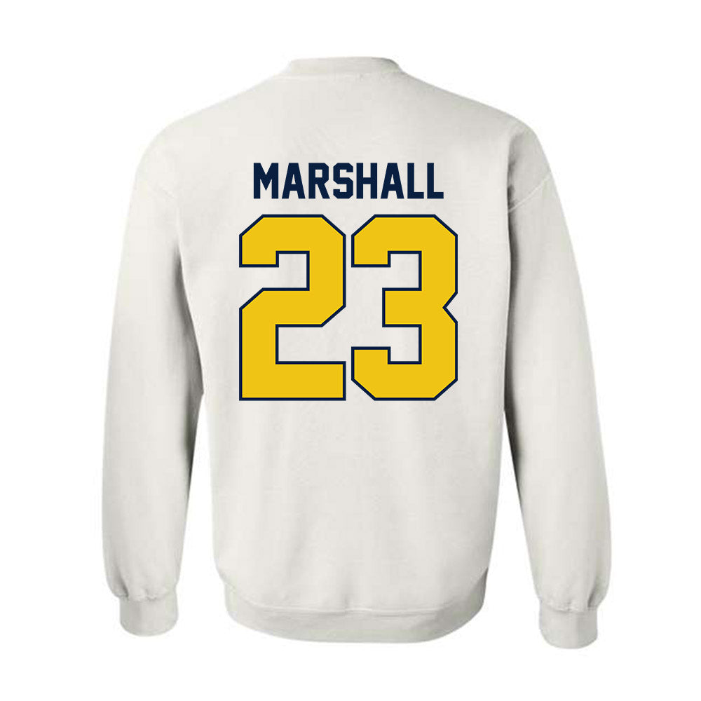 Michigan - NCAA Football : Jordan Marshall - Classic Shersey Crewneck Sweatshirt-1
