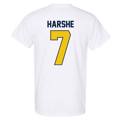 Michigan - NCAA Women's Soccer : Beanie Harshe - Classic Shersey T-Shirt-2