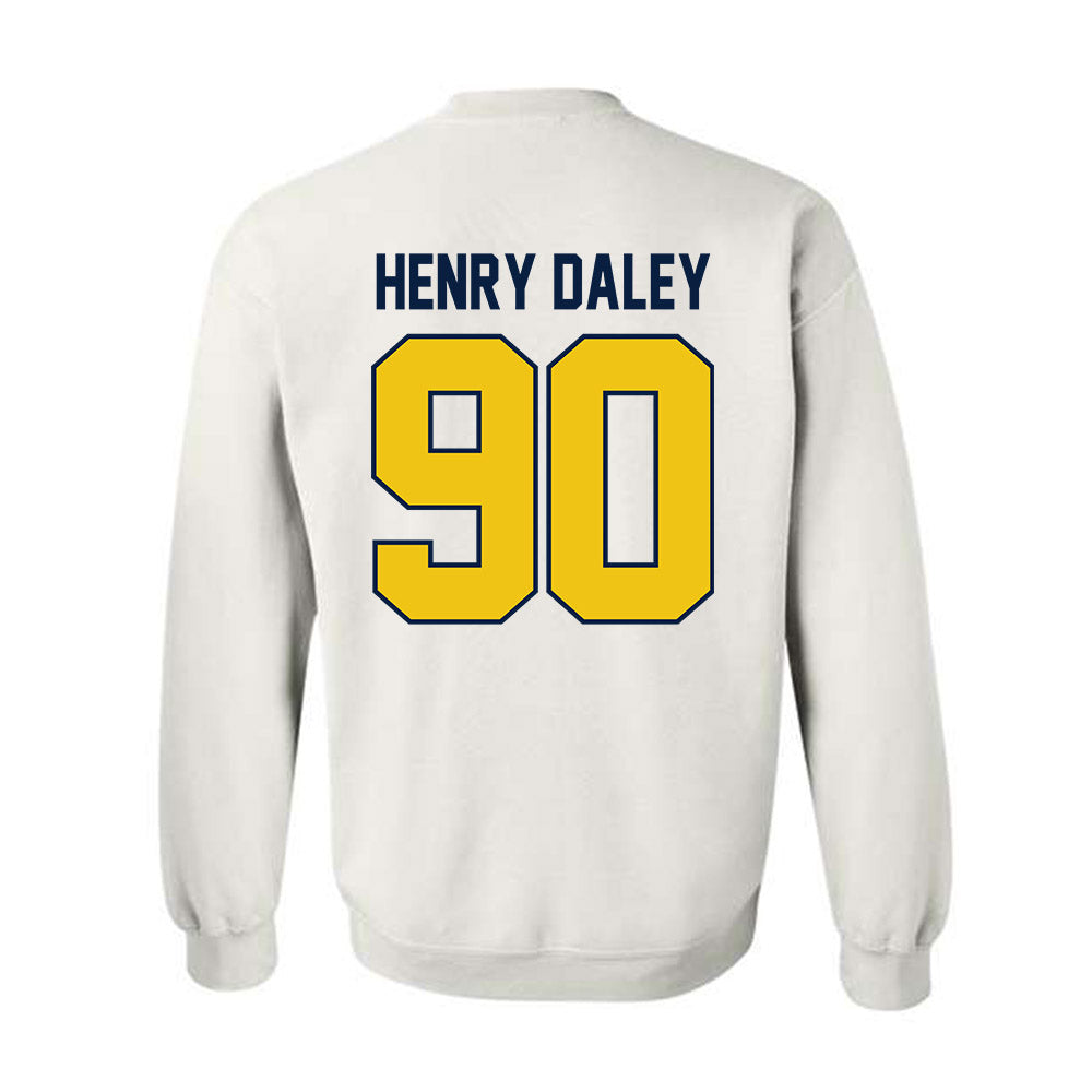 Michigan - NCAA Football : John Henry Daley - Classic Shersey Crewneck Sweatshirt-2