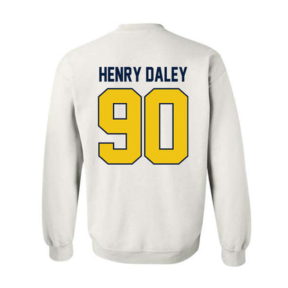 Michigan - NCAA Football : John Henry Daley - Classic Shersey Crewneck Sweatshirt-2