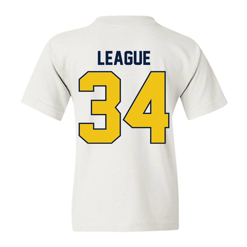 Michigan - NCAA Women's Soccer : Aniyah League - Classic Shersey Youth T-Shirt-2