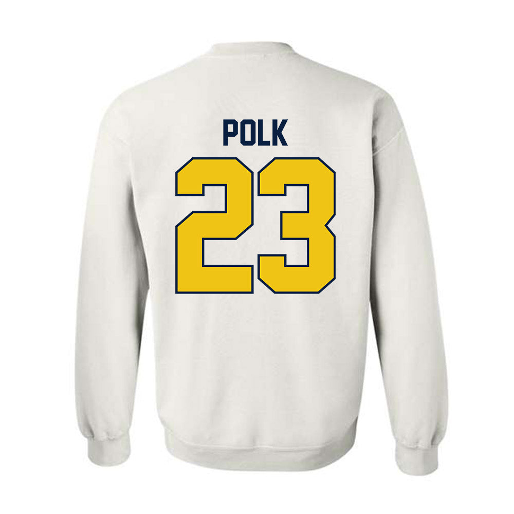 Michigan - NCAA Women's Lacrosse : Haley Polk - Classic Shersey Crewneck Sweatshirt-1