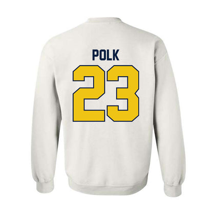 Michigan - NCAA Women's Lacrosse : Haley Polk - Classic Shersey Crewneck Sweatshirt-1