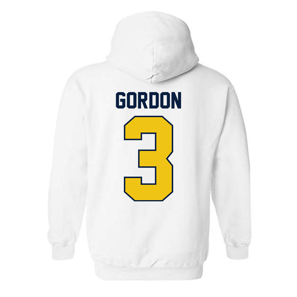 Michigan - NCAA Women's Volleyball : Cymarah Gordon - Classic Shersey Hooded Sweatshirt-1