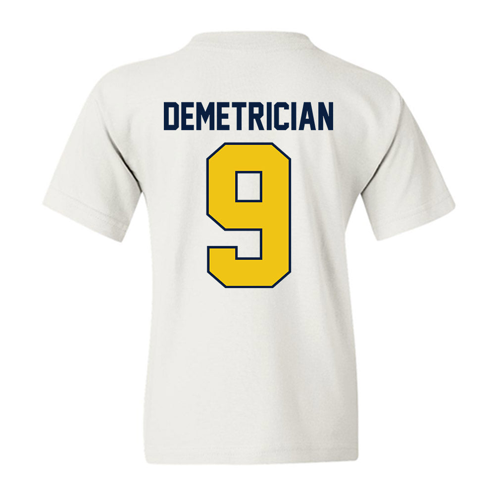 Michigan - NCAA Women's Volleyball : Ella Demetrician - Classic Shersey Youth T-Shirt-1
