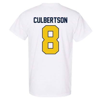 Michigan - NCAA Baseball : Drew Culbertson - Classic Shersey T-Shirt-2