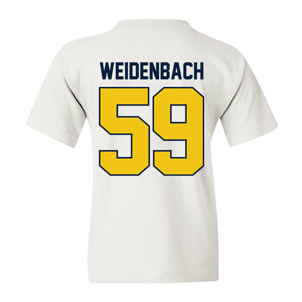Michigan - NCAA Football : John Weidenbach - Classic Shersey Youth T-Shirt-1