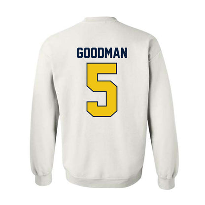 Michigan - NCAA Men's Basketball : Oscar Goodman - Classic Shersey Crewneck Sweatshirt-2
