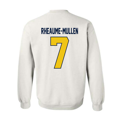 Michigan - NCAA Men's Ice Hockey : Dakoda Rheaume-Mullen - Classic Shersey Crewneck Sweatshirt-1