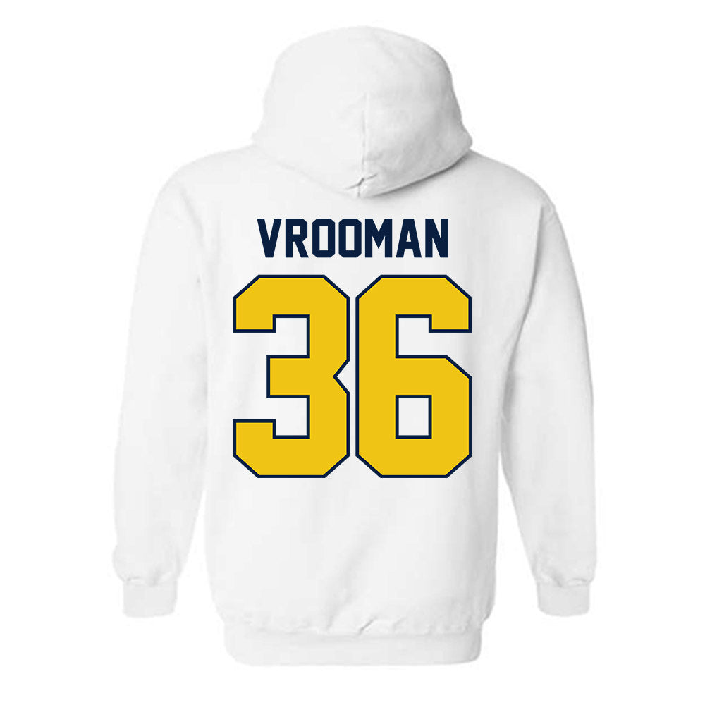 Michigan - NCAA Women's Lacrosse : Brinley Vrooman - Classic Shersey Hooded Sweatshirt-1