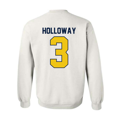 Michigan - NCAA Women's Basketball : Mila Holloway - Classic Shersey Crewneck Sweatshirt-1