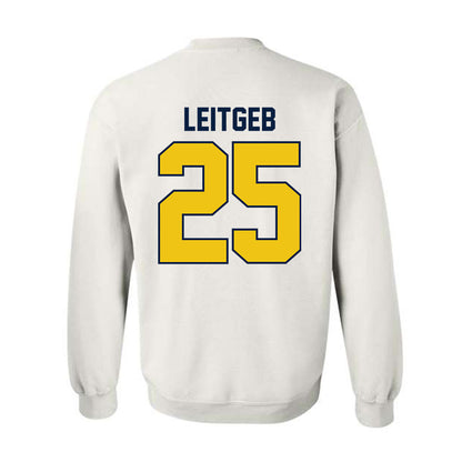 Michigan - NCAA Baseball : Brock leitgeb - Classic Shersey Crewneck Sweatshirt-1