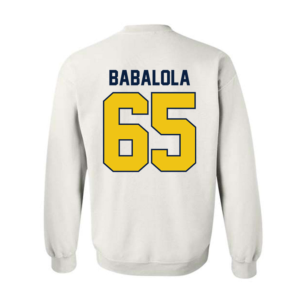 Michigan - NCAA Football : Andrew Babalola - Classic Shersey Crewneck Sweatshirt-1