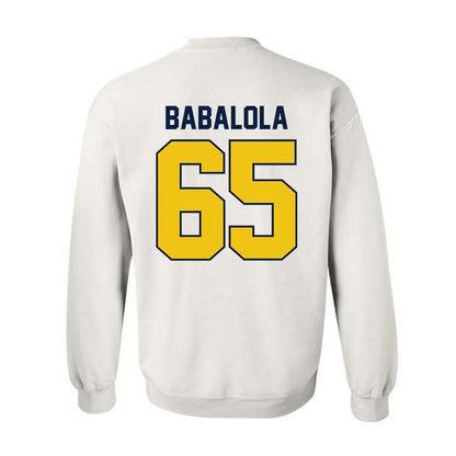 Michigan - NCAA Football : Andrew Babalola - Classic Shersey Crewneck Sweatshirt-1