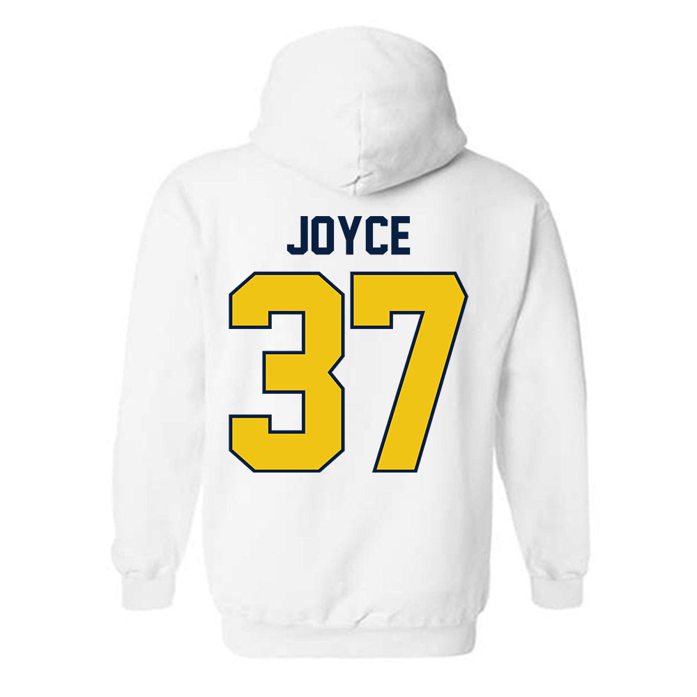 Michigan - NCAA Men's Lacrosse : James Joyce - Classic Shersey Hooded Sweatshirt-2