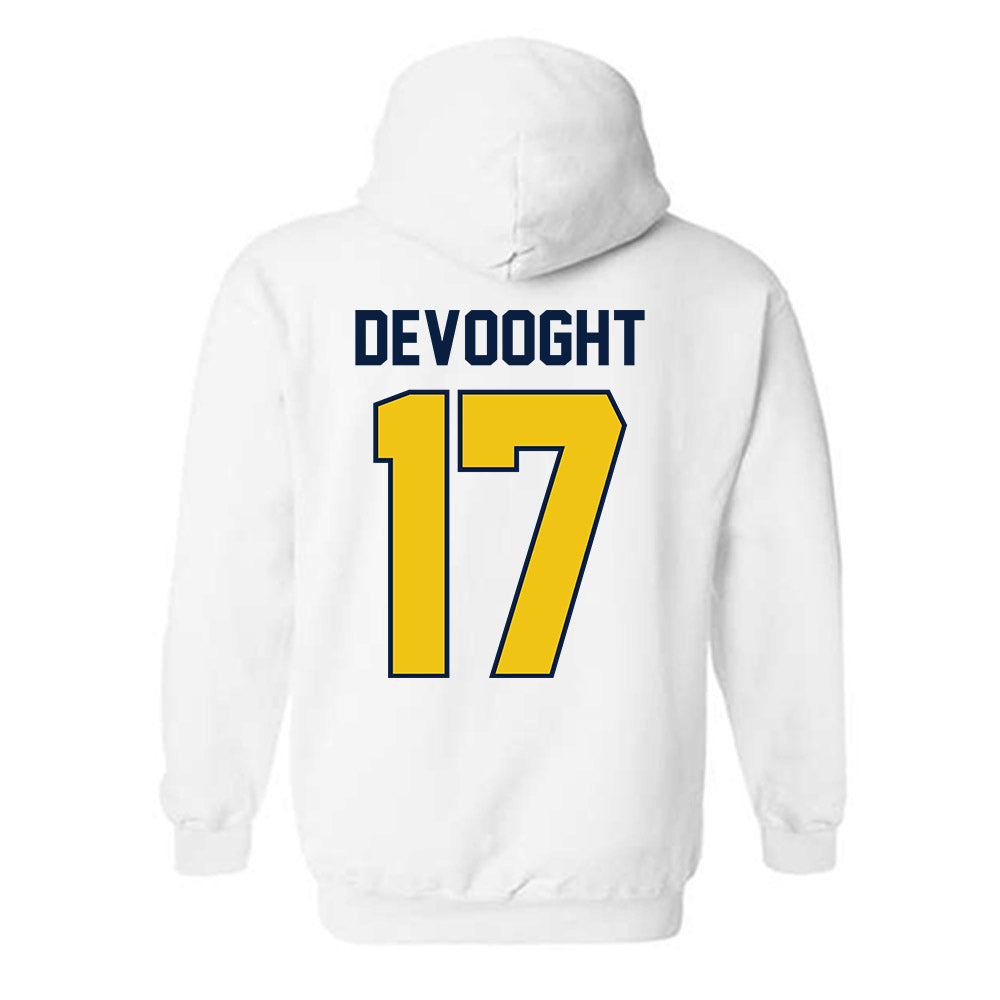 Michigan - NCAA Baseball : Gavin DeVooght - Classic Shersey Hooded Sweatshirt-2