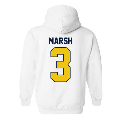 Michigan - NCAA Football : Andrew Marsh - Classic Shersey Hooded Sweatshirt-1