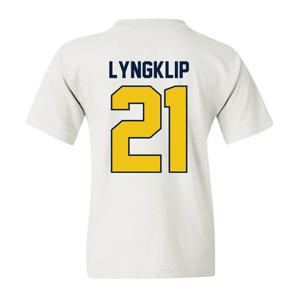 Michigan - NCAA Men's Lacrosse : Ryan Lyngklip - Classic Shersey Youth T-Shirt-2