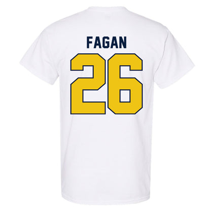 Michigan - NCAA Women's Lacrosse : Molly Fagan - Classic Shersey T-Shirt-2