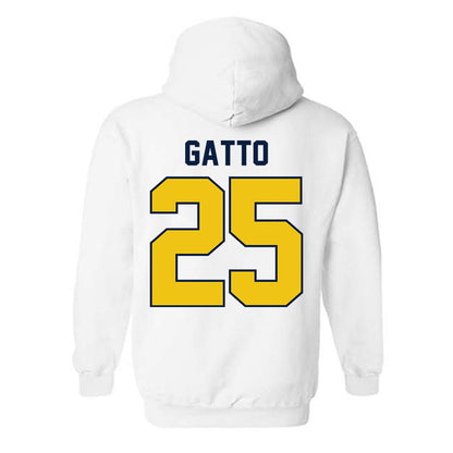 Michigan - NCAA Men's Lacrosse : Alex Gatto - Classic Shersey Hooded Sweatshirt-2