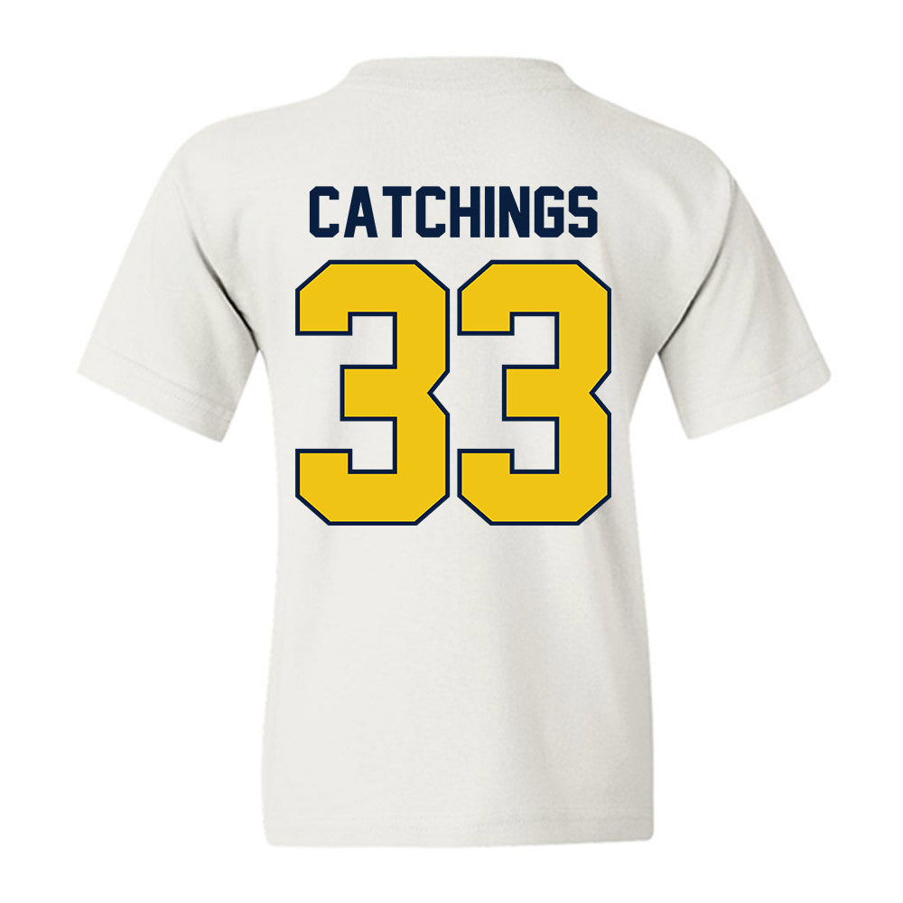 Michigan - NCAA Football : Kaden Catchings - Classic Shersey Youth T-Shirt-2