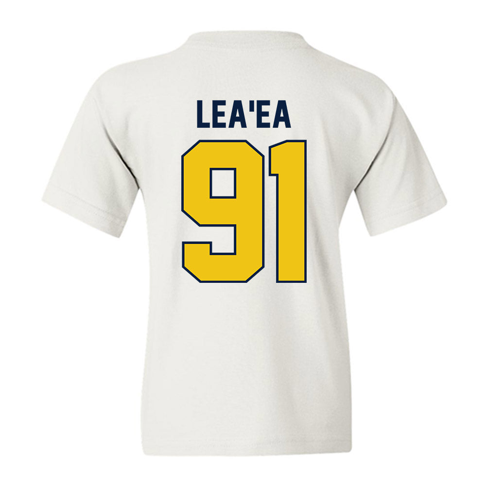 Michigan - NCAA Football : Jonah Lea'ea - Classic Shersey Youth T-Shirt-2