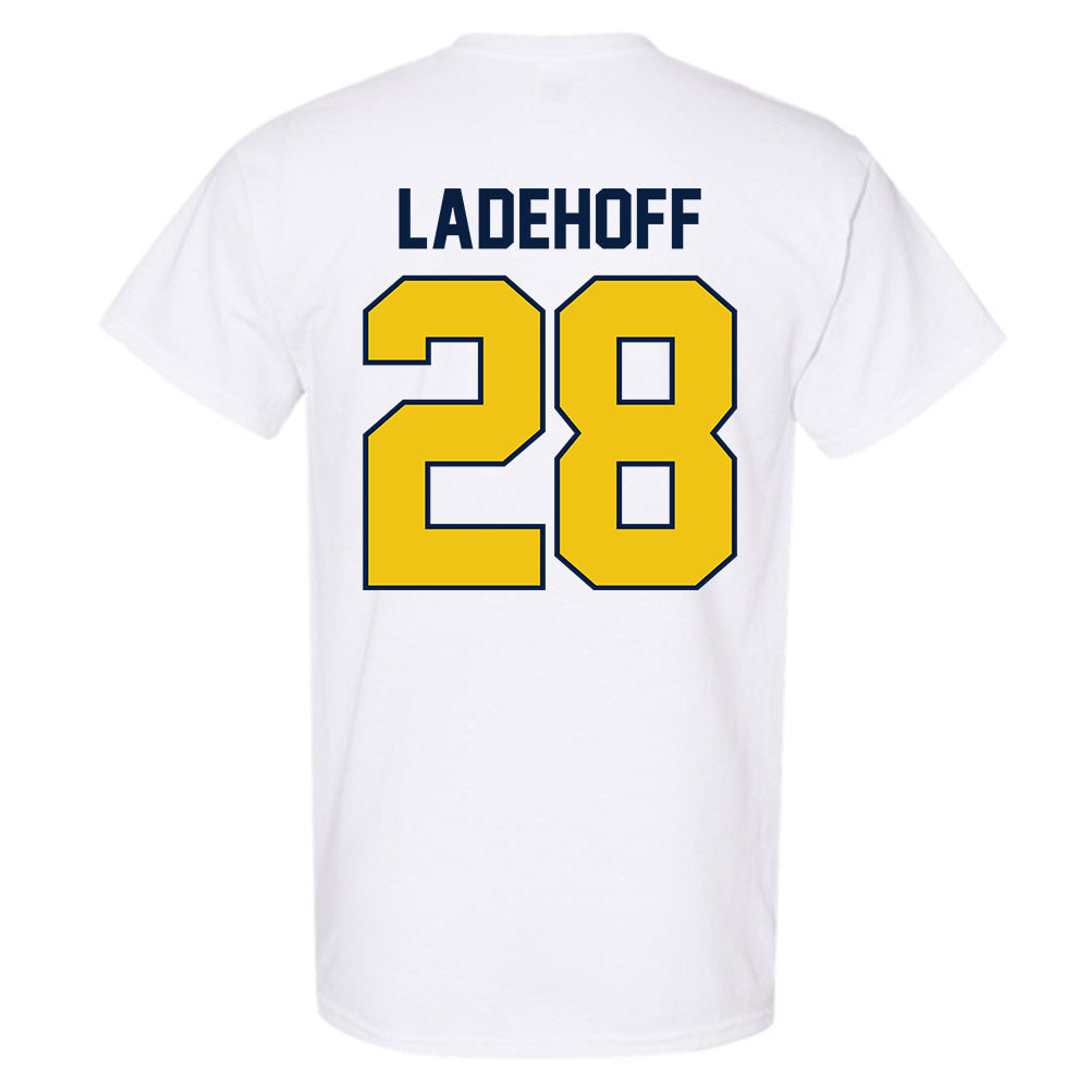 Michigan - NCAA Baseball : Cade Ladehoff - Classic Shersey T-Shirt-2