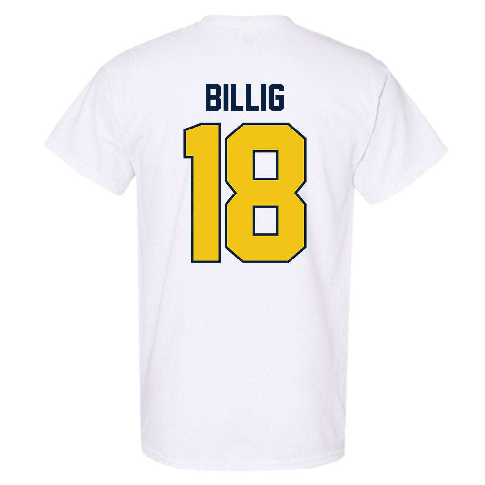 Michigan - NCAA Men's Lacrosse : Carson Billig - Classic Shersey T-Shirt-2