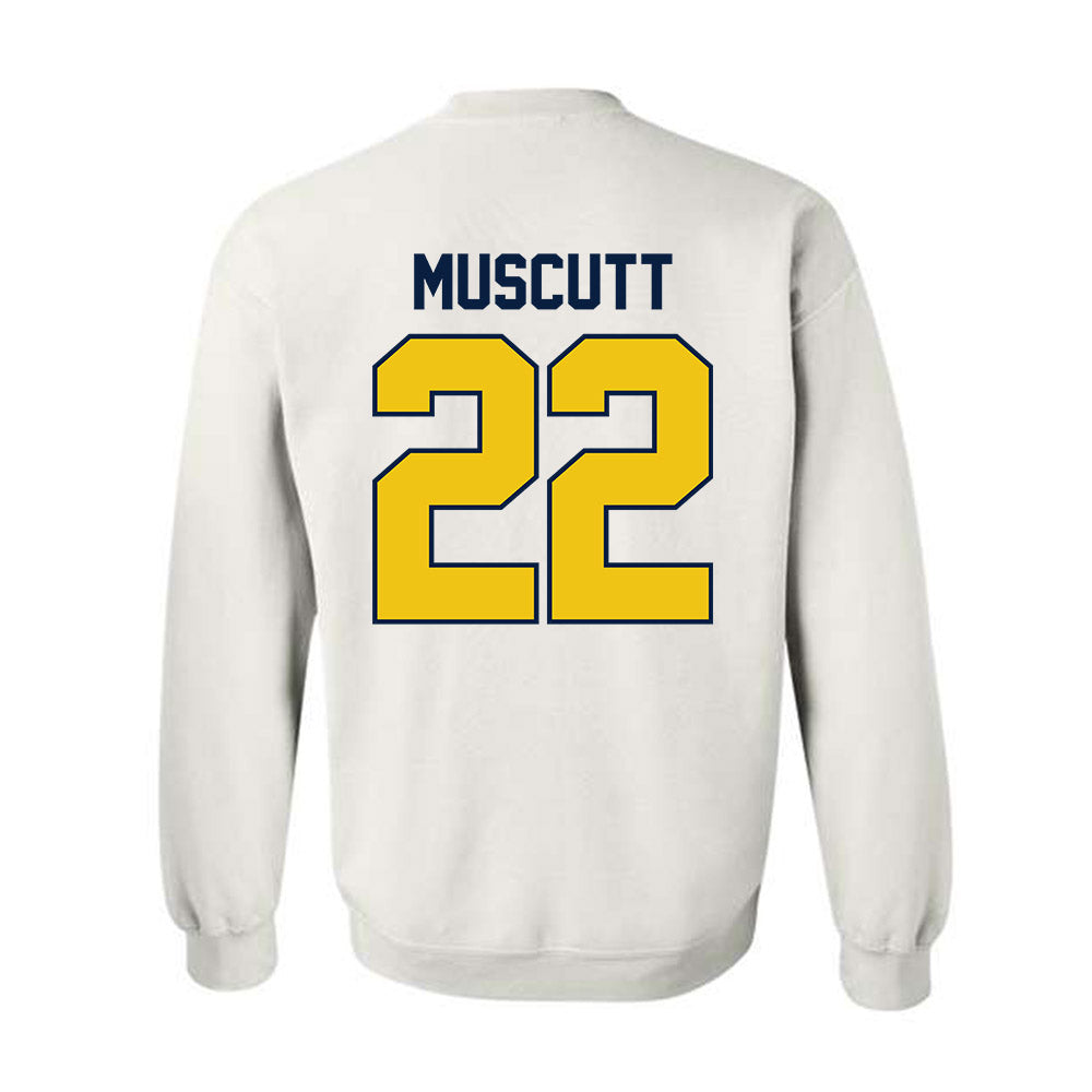Michigan - NCAA Men's Ice Hockey : Kason Muscutt - Classic Shersey Crewneck Sweatshirt-2
