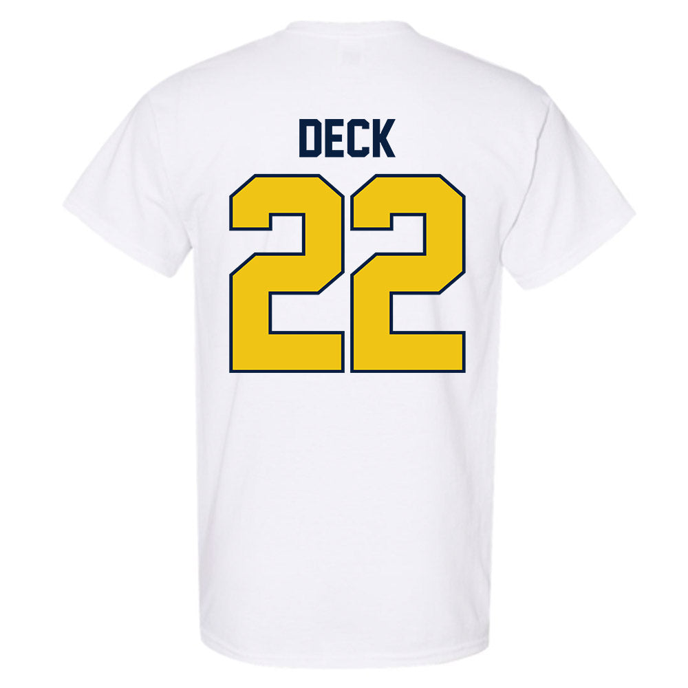 Michigan - NCAA Football : Jordan Deck - Classic Shersey T-Shirt-2