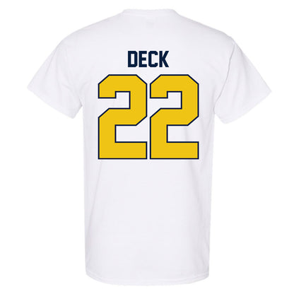 Michigan - NCAA Football : Jordan Deck - Classic Shersey T-Shirt-2
