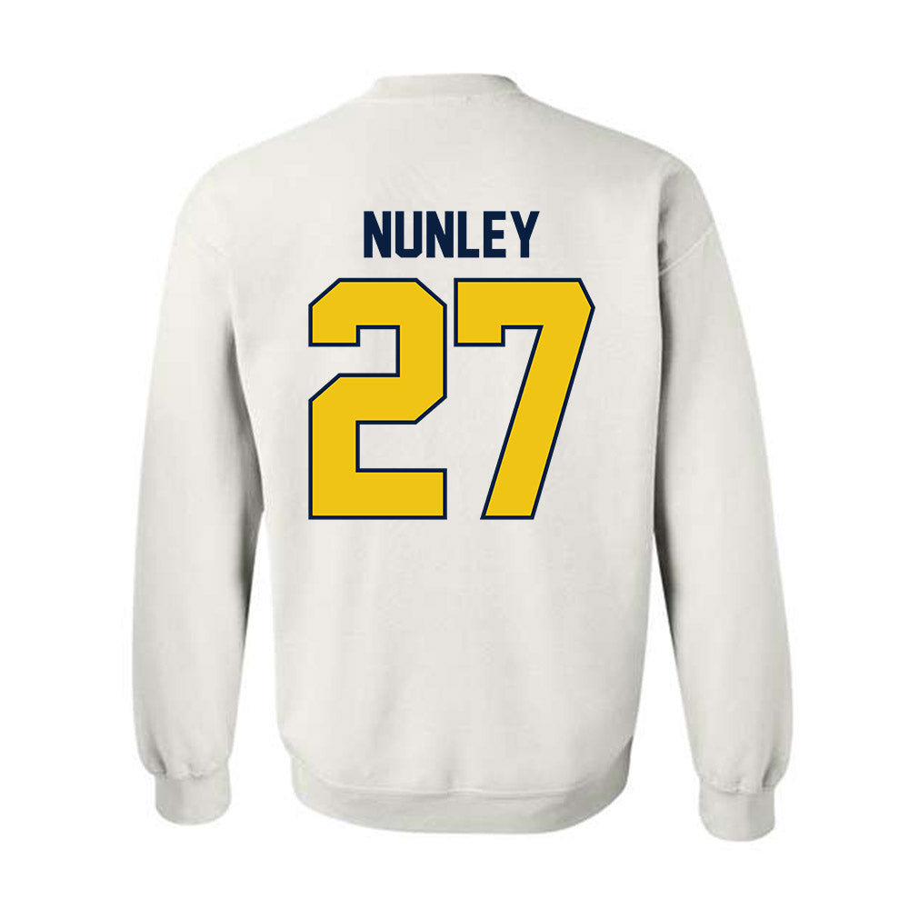 Michigan - NCAA Football : Ernest Nunley - Classic Shersey Crewneck Sweatshirt-2