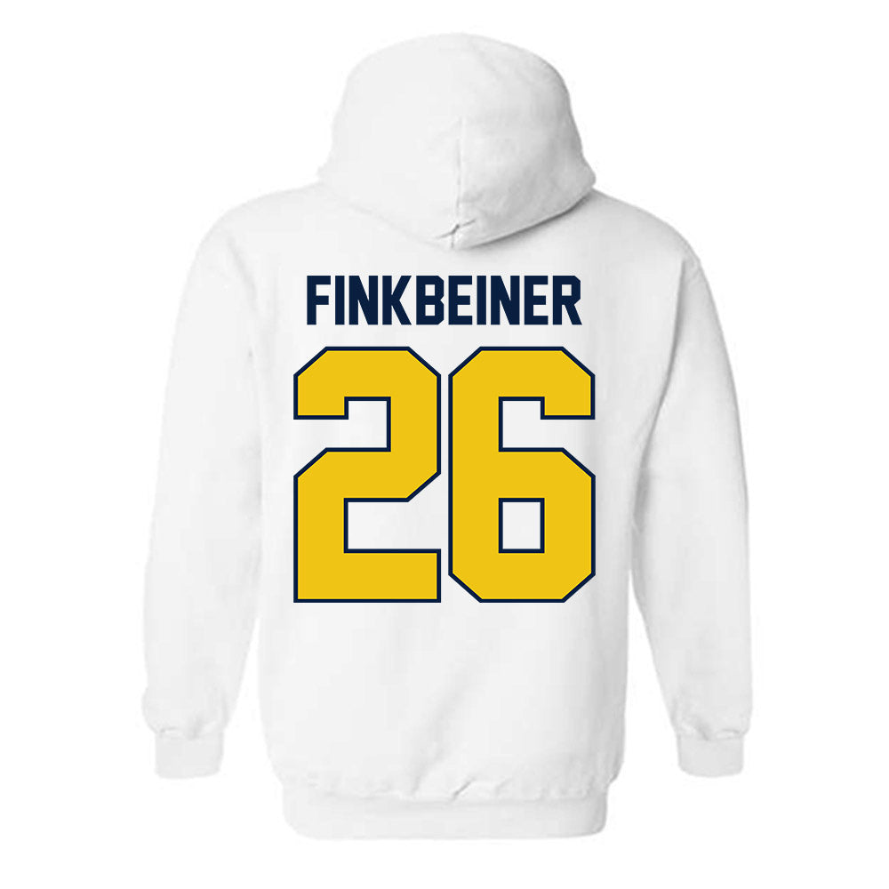 Michigan - NCAA Baseball : Tyler Finkbeiner - Classic Shersey Hooded Sweatshirt-2