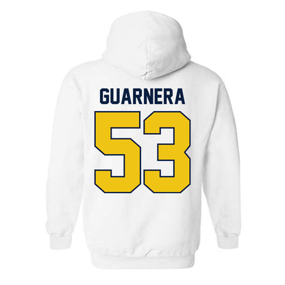 Michigan - NCAA Football : Jake Guarnera - Classic Shersey Hooded Sweatshirt-1